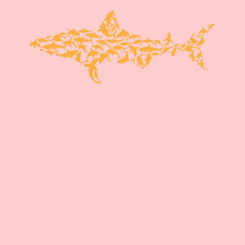 Grand Requin Blanc Silhouette Requin Poisson Blanc Shar