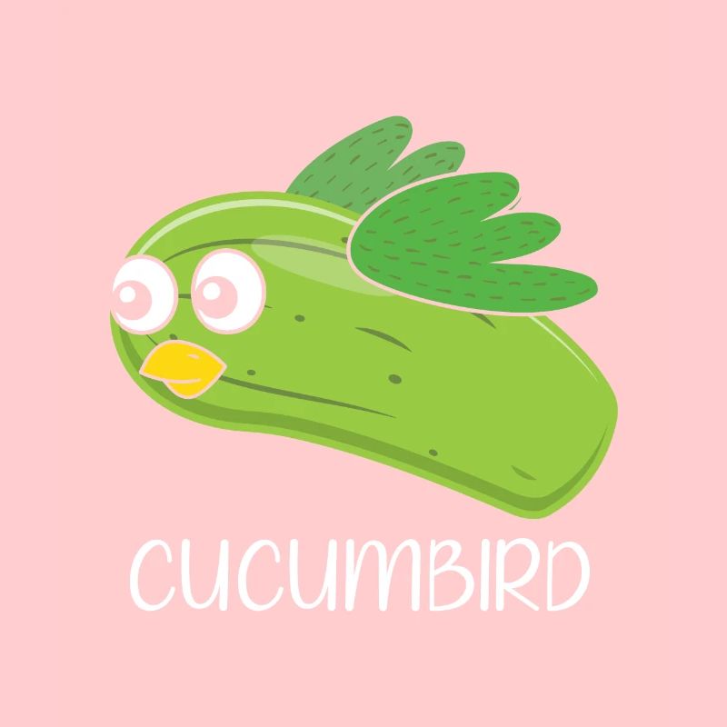 Concombre Oiseau Légumes végétariens Concombre végétalien