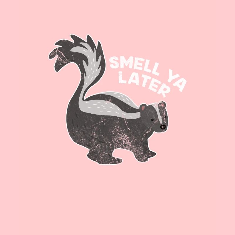 Stinktier Stinken Stinker Skunk Geschenk