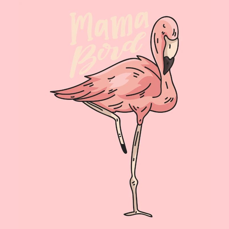 Mama Bird Flamingo Whisperer Muttertag