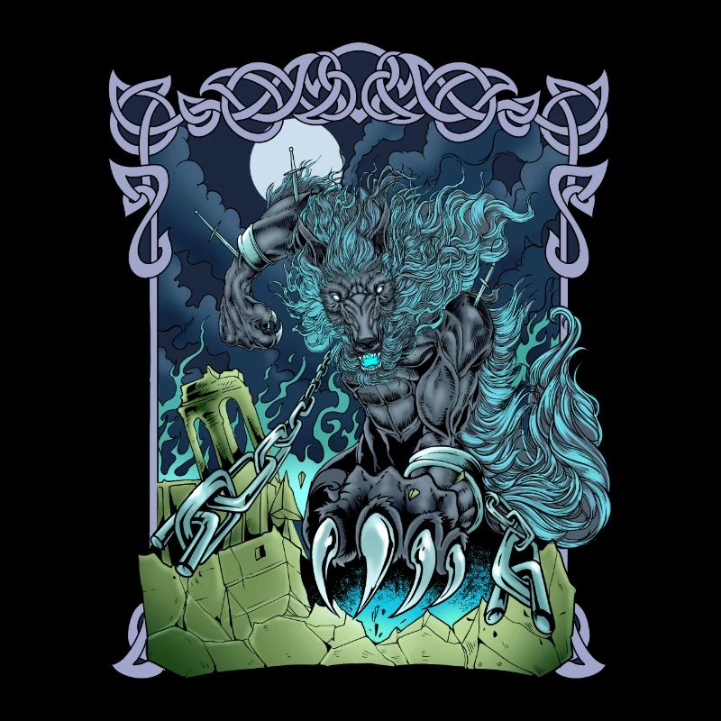 Fenrir à Asgard - Fenris Wolf