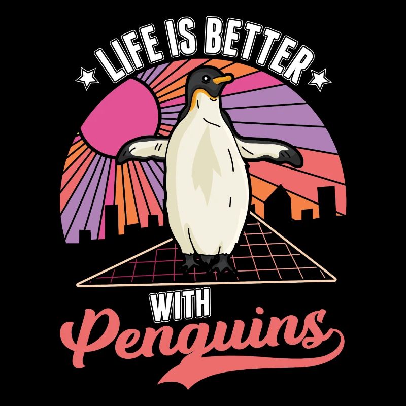 Life is better with Penguins Pinguin