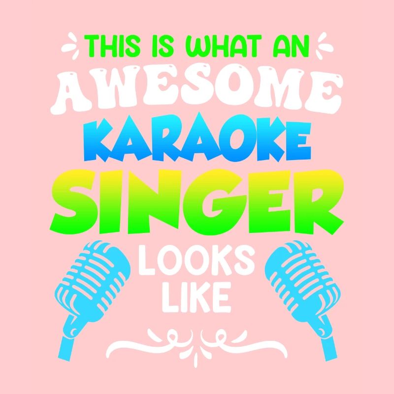 This is what a karaoke singer looks like from singing karaoke