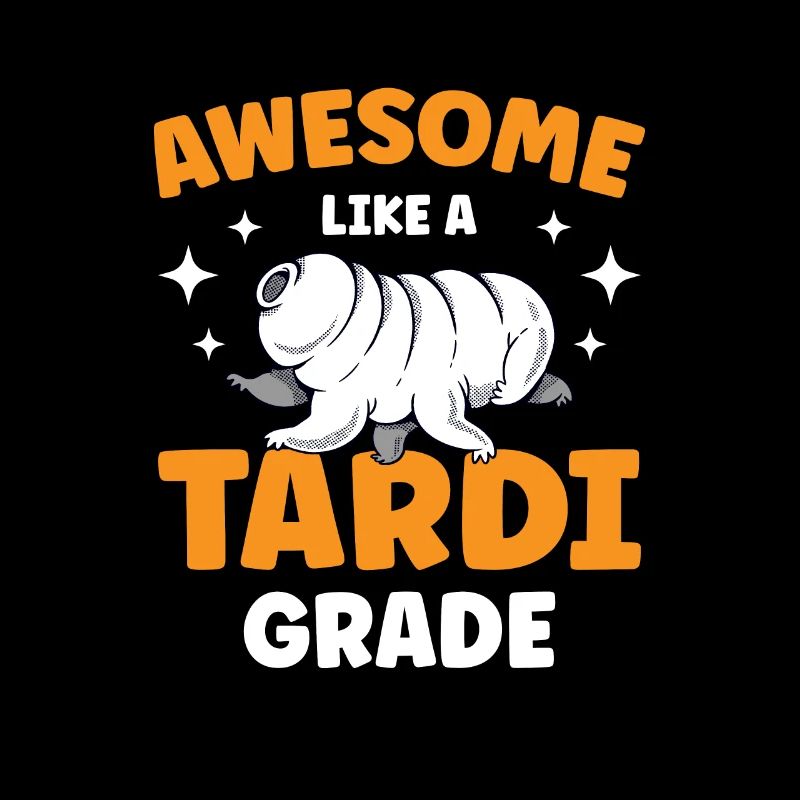Émerveillement comme un amateur de science tardigrade
