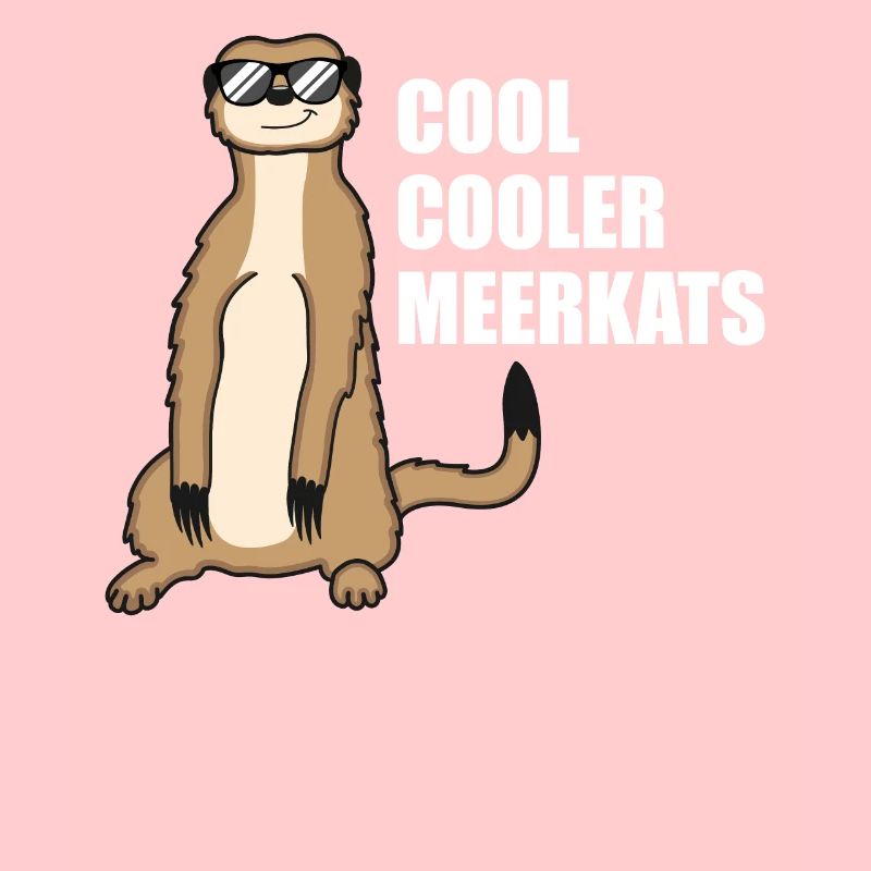 Cooles Erdmännchen Lustiger Spruch Geschenk