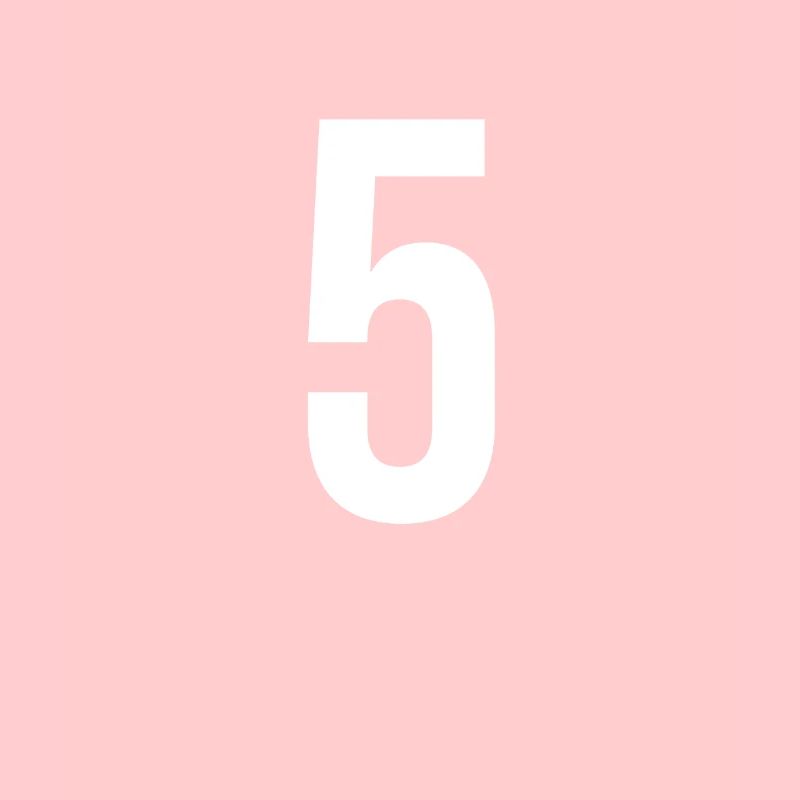 5 Chiffre Lettre Symbole Alphabet Initiale