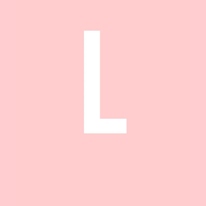 L Buchstabe Zahl Symbol Alphabet Initiale