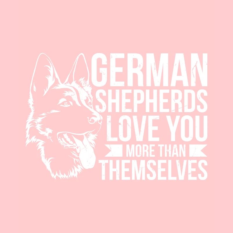 Deutsche Schäferhunde Lieben Dich Mehr Als Sich
