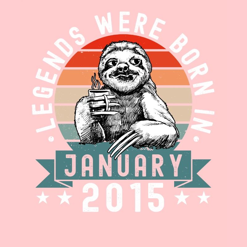 Les légendes sont nées en janvier 2015 Sloth Sloth