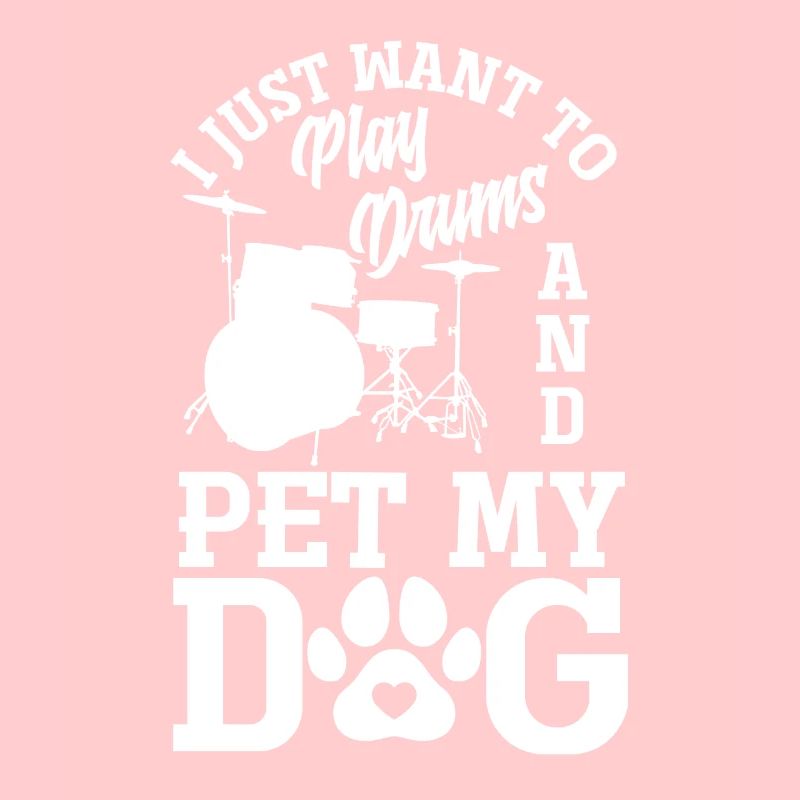Drums Drummer Dog Gift