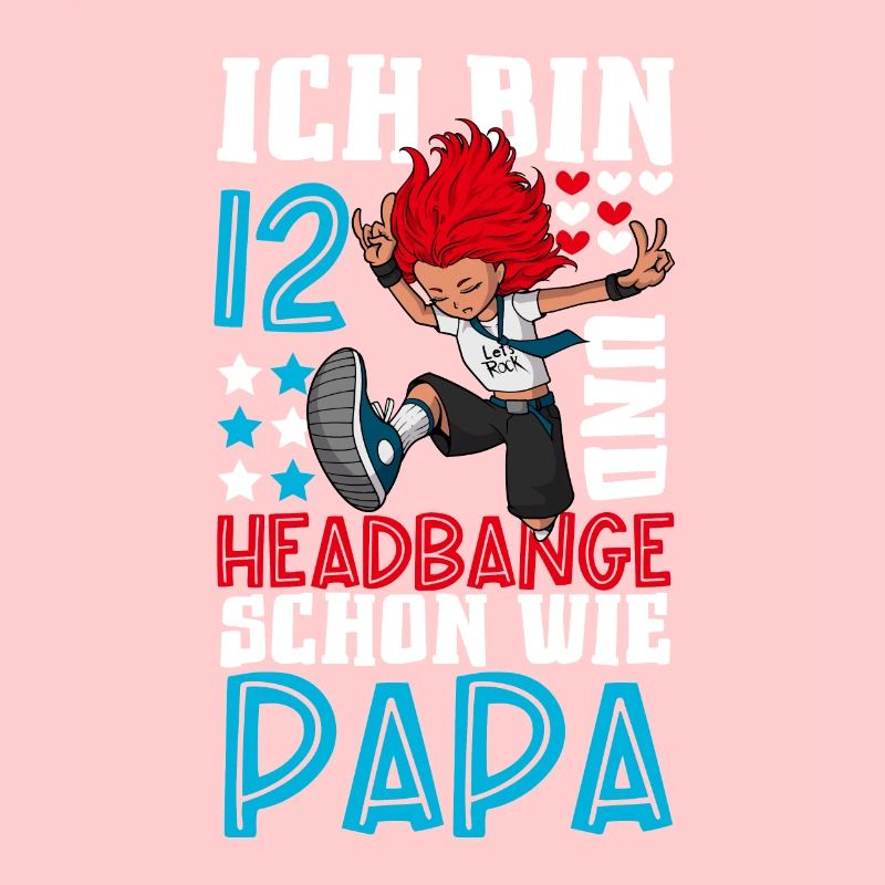 Ich bin 12 - Mädchen Rocker