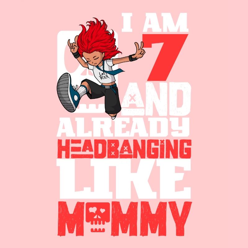 Ich bin 7 - Mädchen Rocker