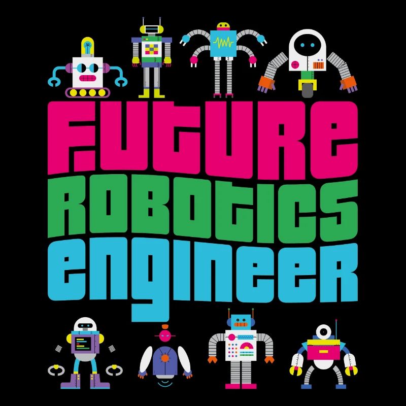 Robot Robotics Engineer Boy Girl