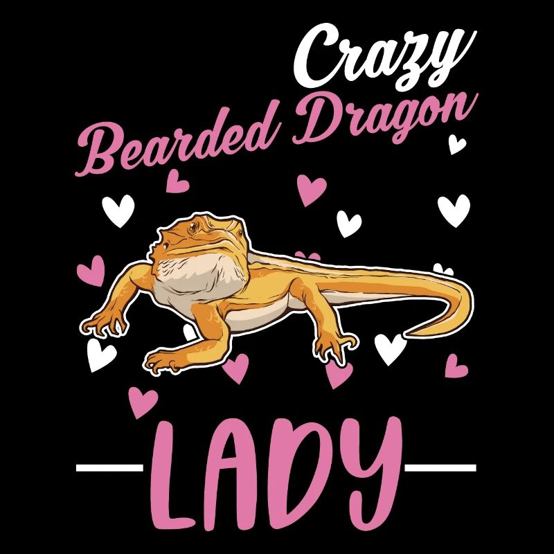Crazy Bearded Dragon lady Bartagame