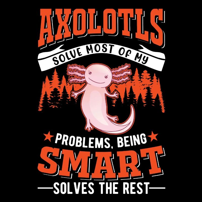 Axolotl Cadeau Amphibien à queue