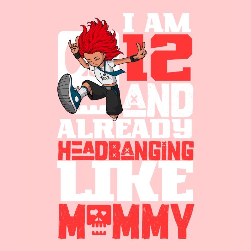 Ich bin 12 - Mädchen Rocker