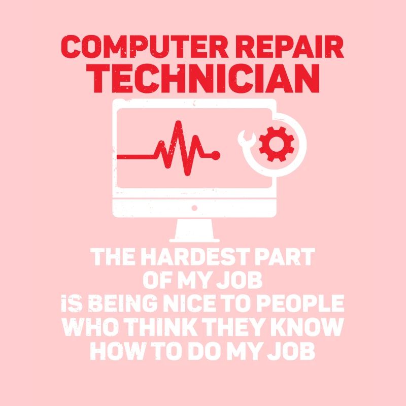 Computerreparaturtechnologie -Support -Technologie