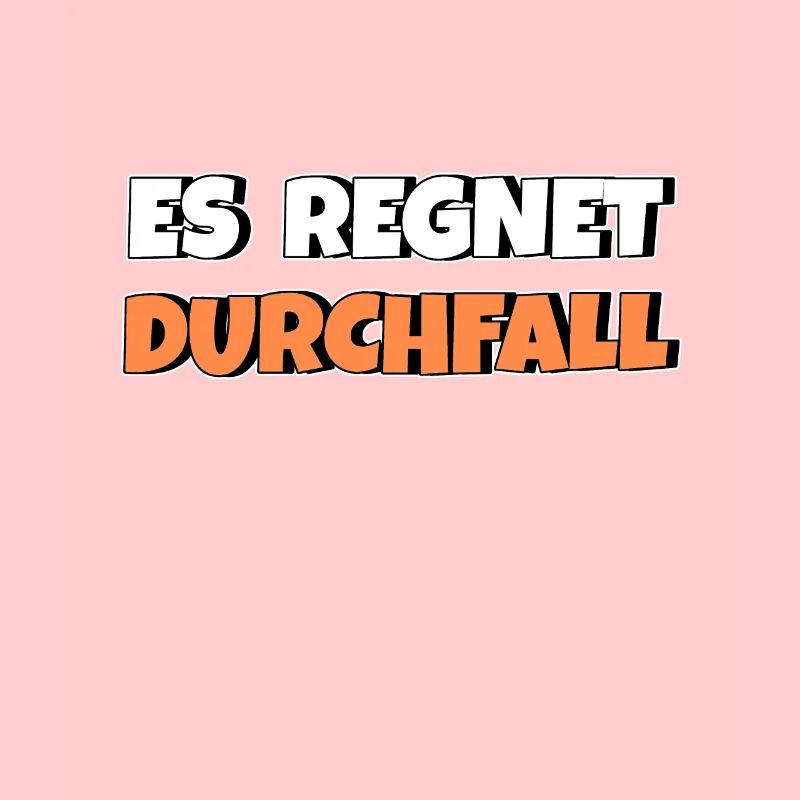 Es regnet Durchfall