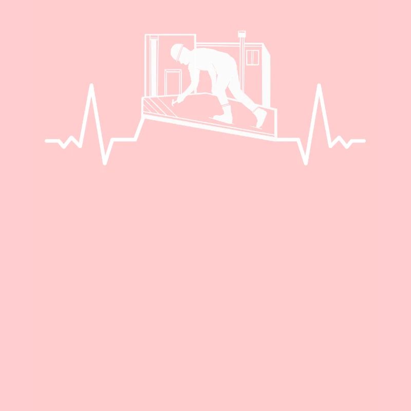 Dachdeckerin Dachdecken Handwerker Herzschlag