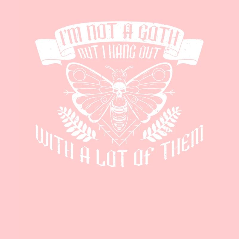 Goth Moth Gothic Grufti Emo Spruch