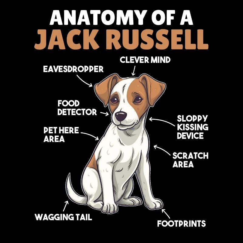 Explication du chien Anatomie de Jack Russell
