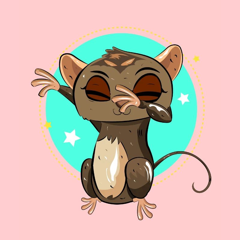 Tarsier Dabbing