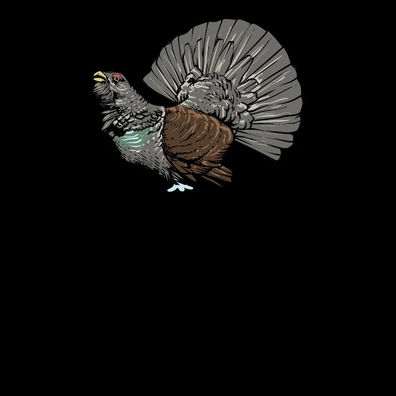 Capercaillie I Chicken bird capercaillie motif for hunter