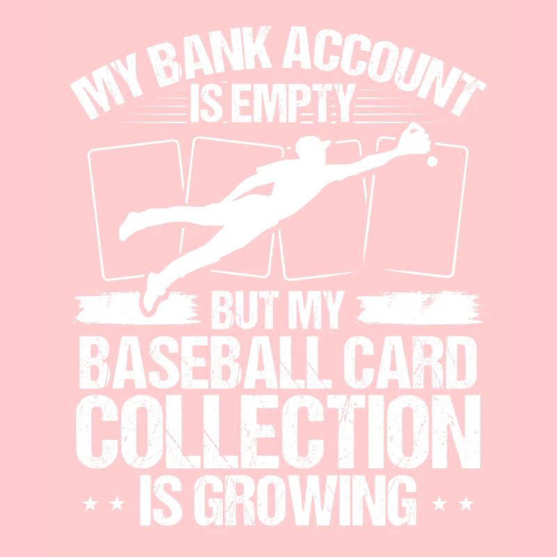 Conception de carte de baseball amusante
