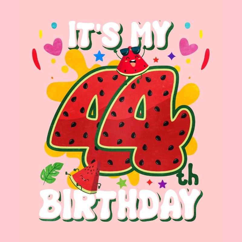 44th Birthday Watermelon