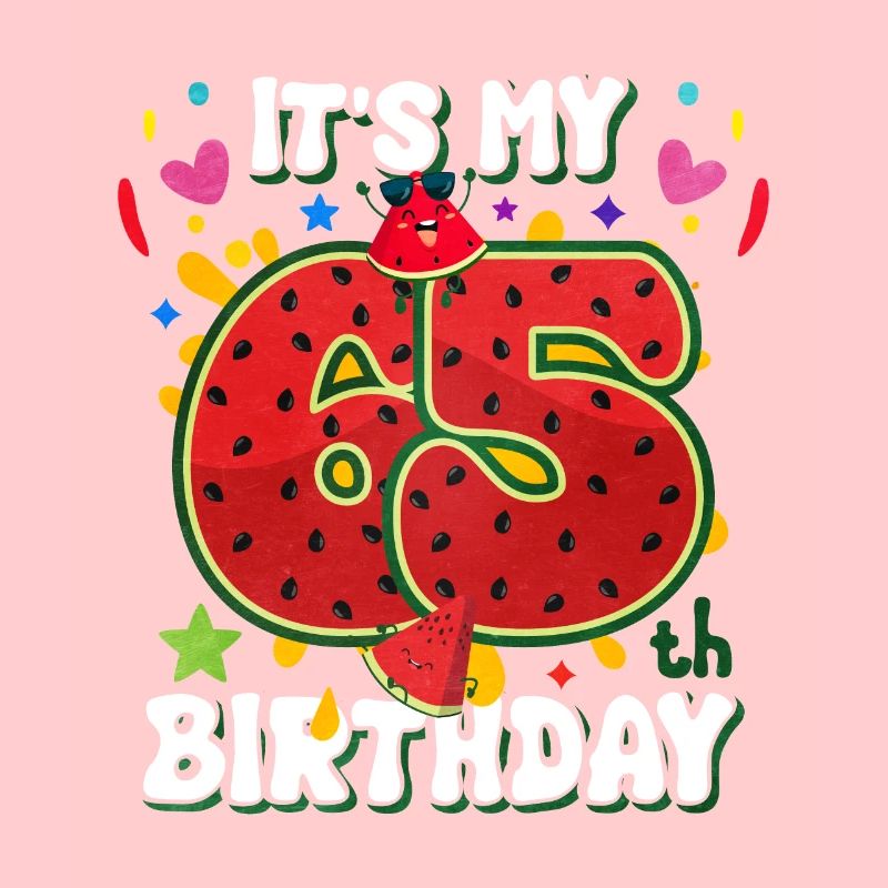 65e anniversaire Pastèque