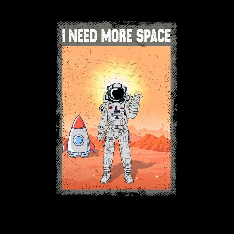 Astronaute Planètes Science Univers spatial Galaxie