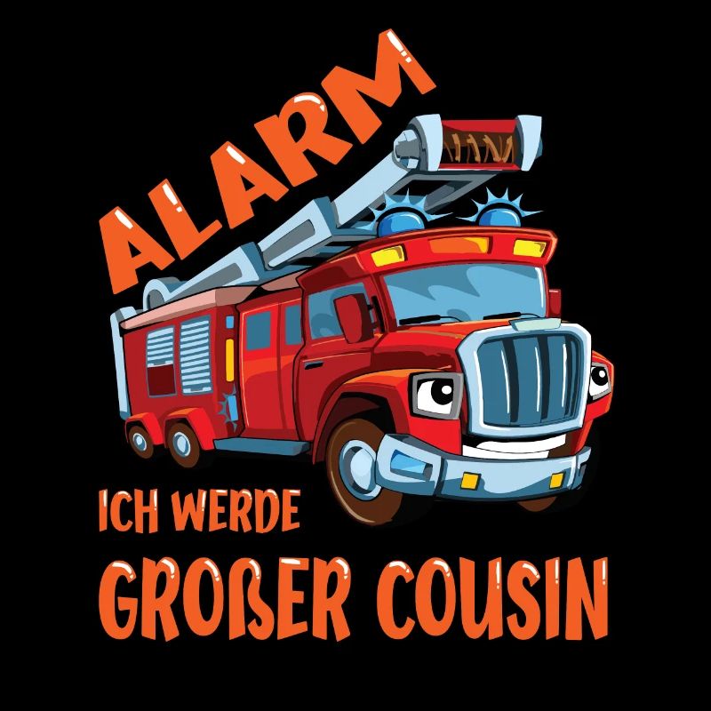 Ich Werde Großer Cousin Feuerwehr bald Cousin