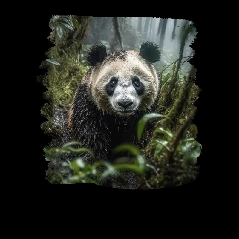 Pandas réaliste Panda Panda géant