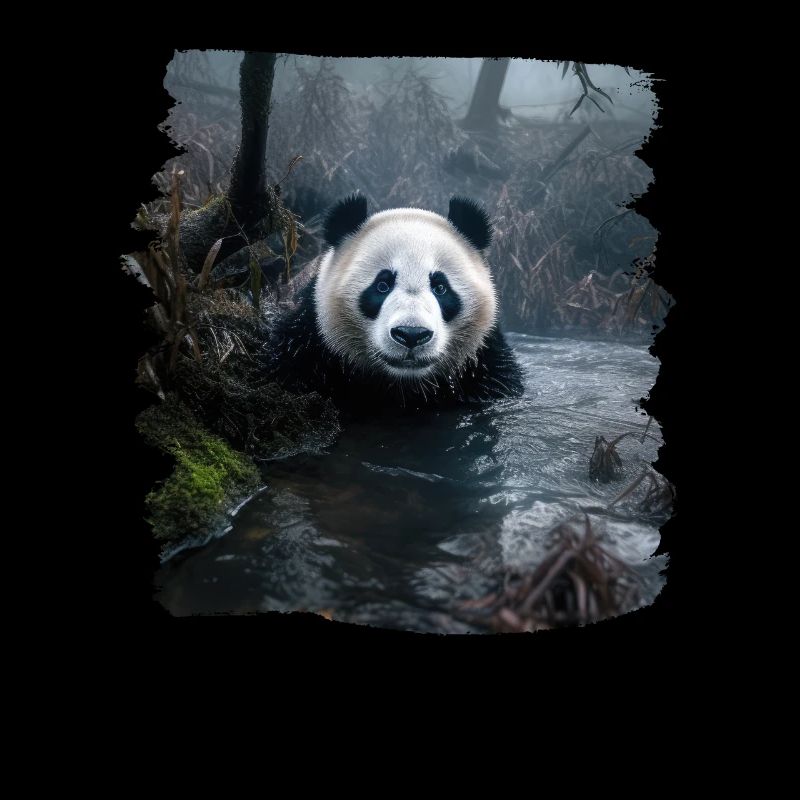 Pandas réaliste Panda Panda géant