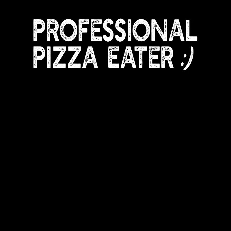 Funny Pizza - Professional pizza eater