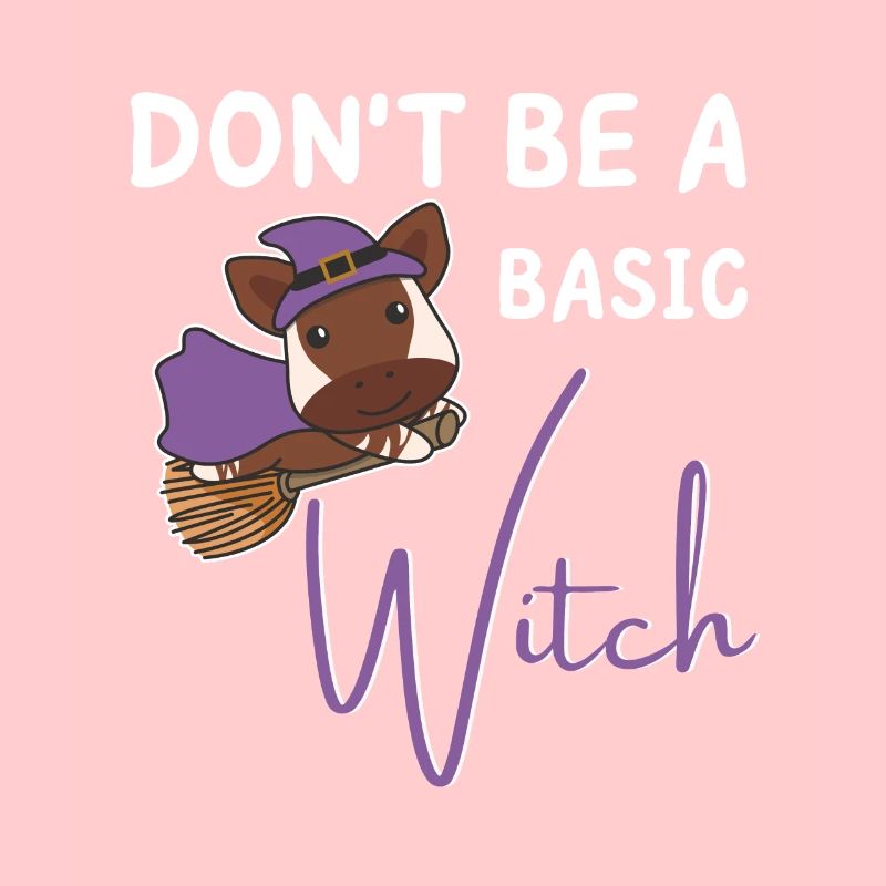 Okapi Halloween Witches don't be a basic witch