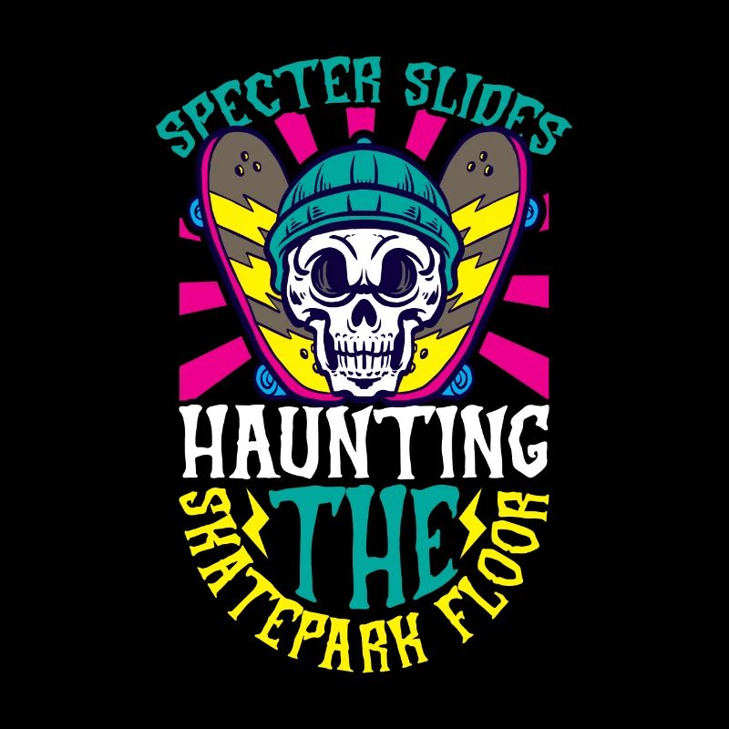 Horror Skateboarder Halloween Skateboard Geschenk