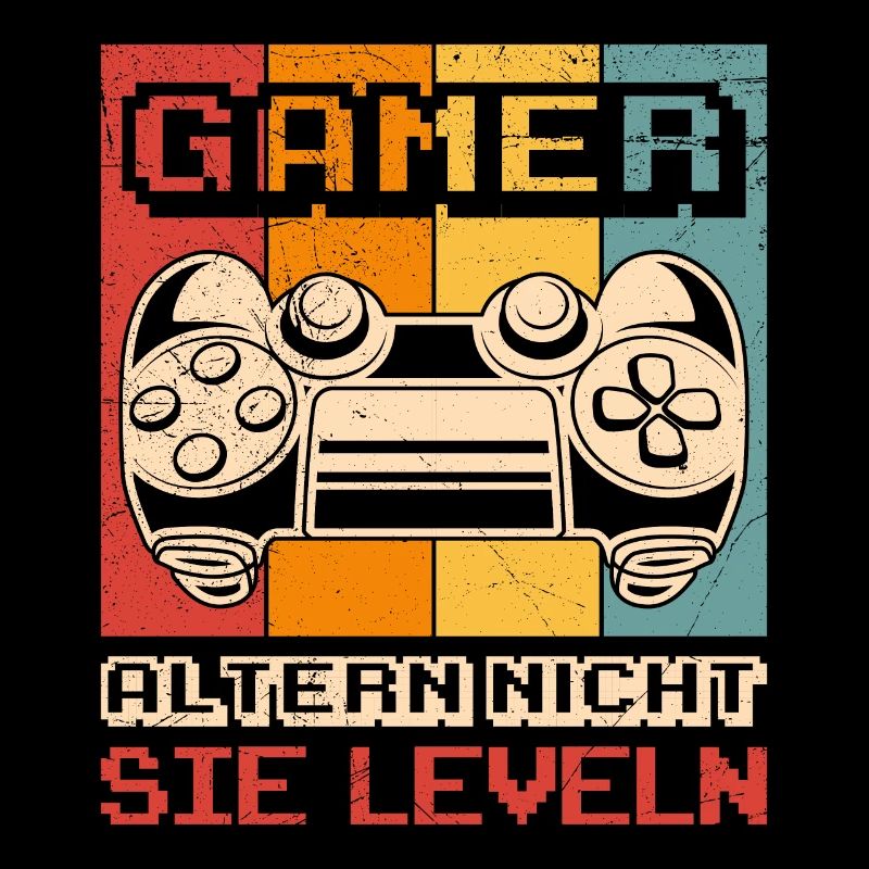Gamer Altern Nicht Sie Leveln B-Day Controller