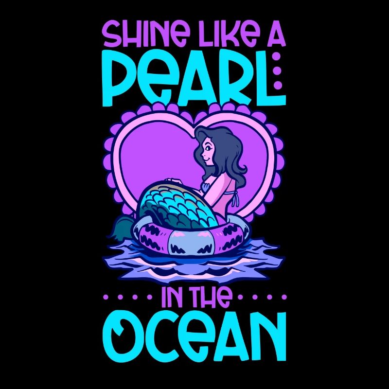 Sirène Reine, Mer, Royal, Océan, Monarque
