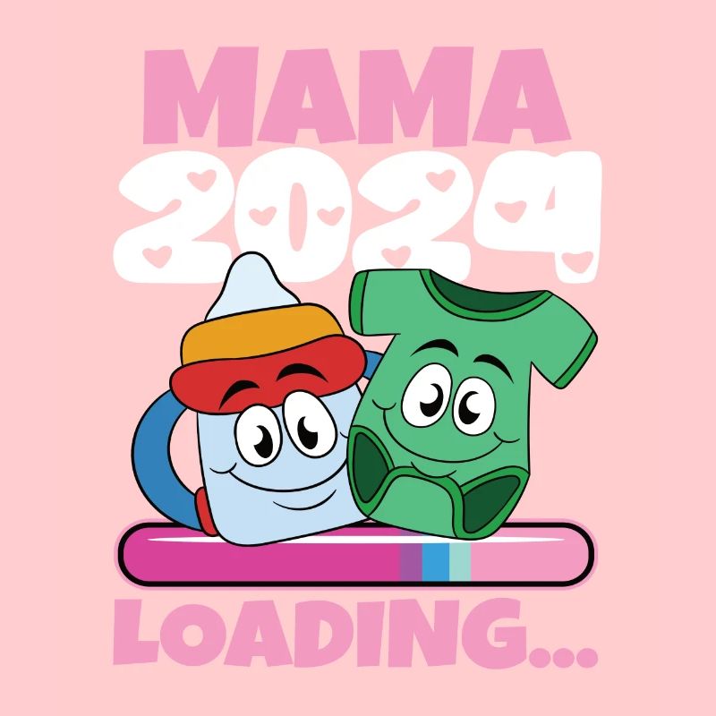 Mama 2024 werdende Mutter Schwangerschaft