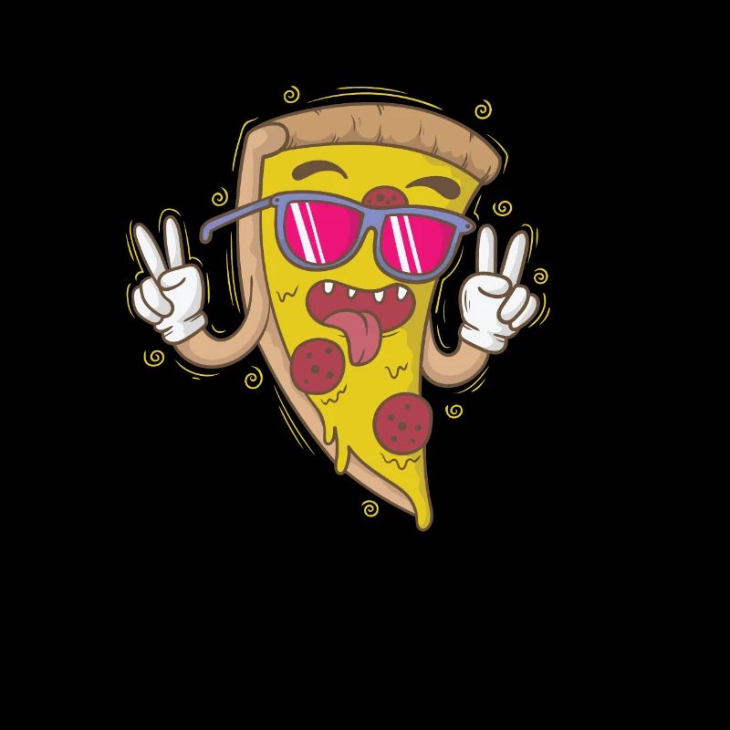 Cooles Pizzastück italienisch