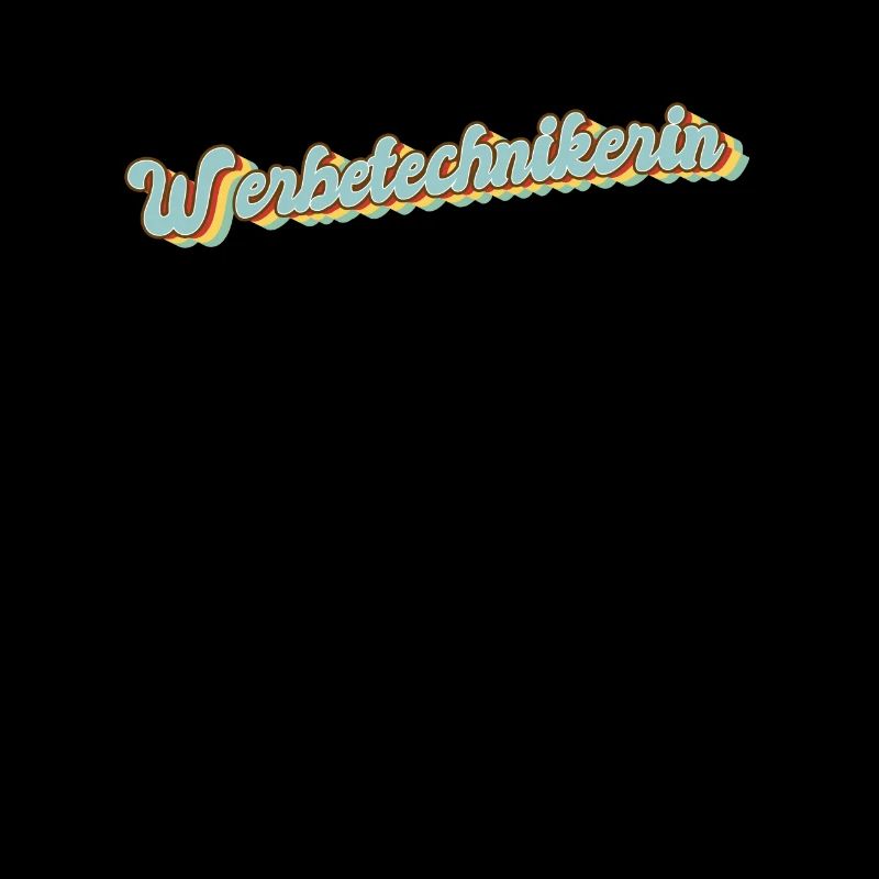 Werbegestalter Abschluss-Geschenk Werbetechnikerin