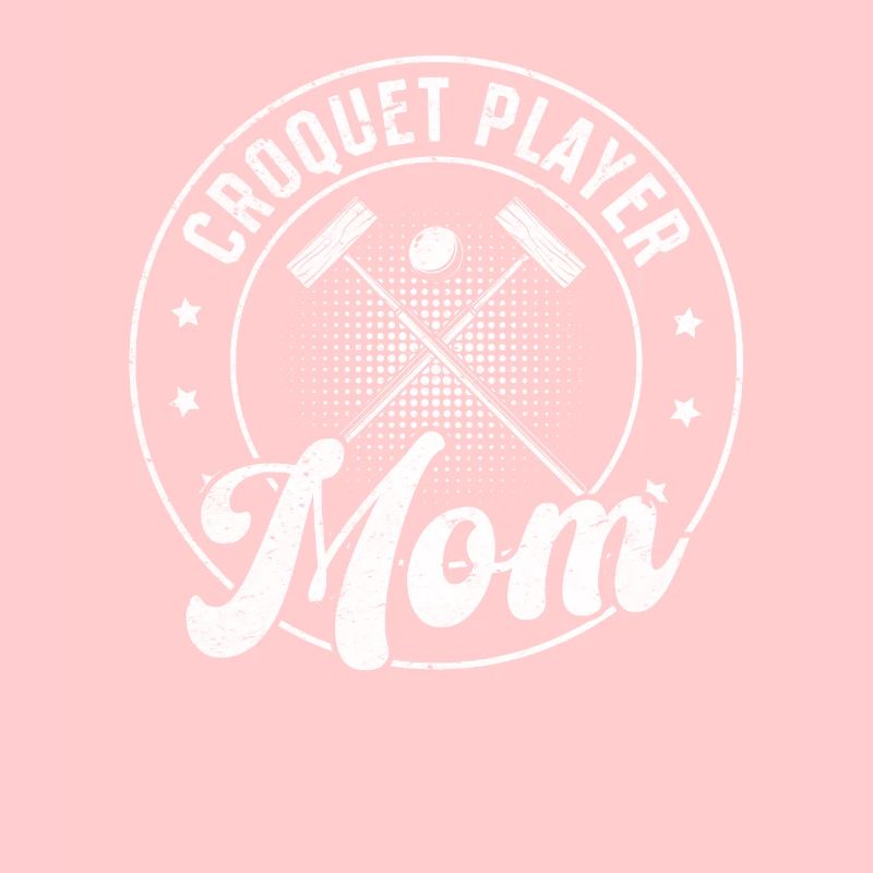 Maman joueuse de croquet