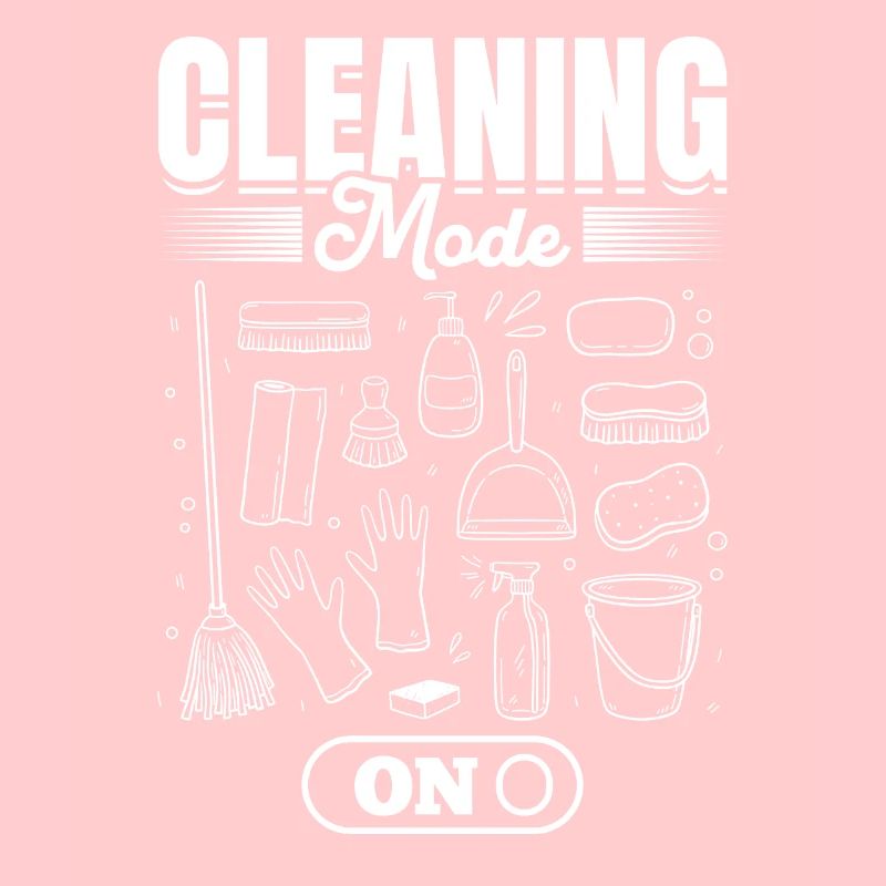 Femme de ménage Concierge - Mode de nettoyage activé