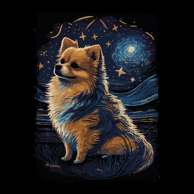Zwergspitz Starry Night