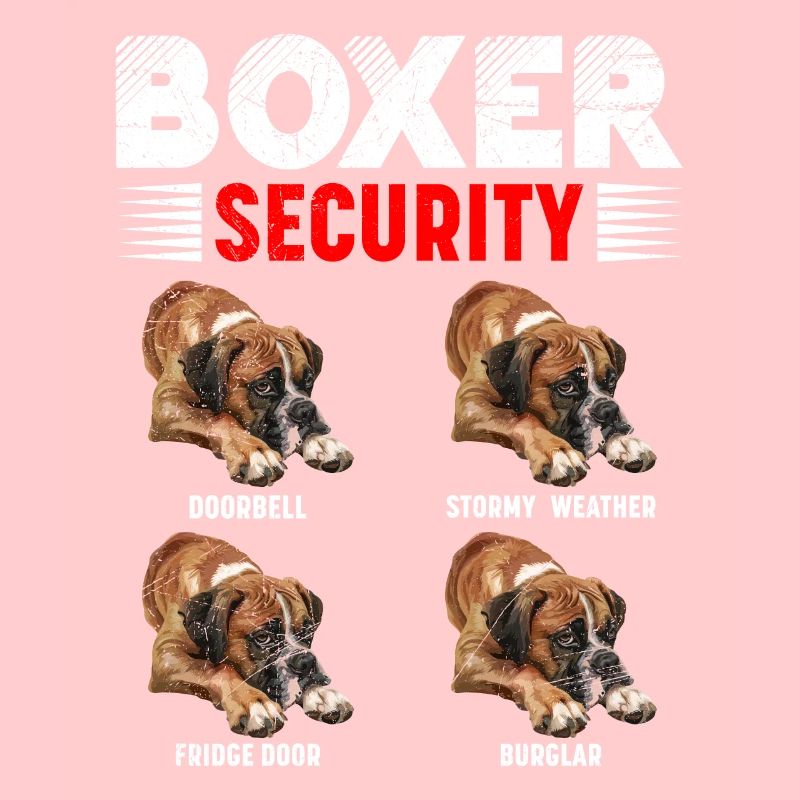 BOXER SECURITY Drôle de Chien Propriétaire Allemand