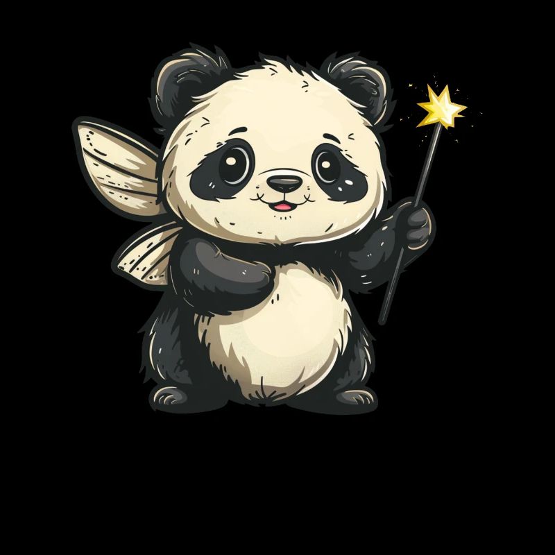 Panda Ours Fée Panda Géant Japonais