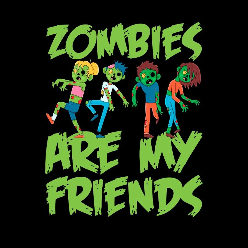 Zombie Zombie-Jäger Zombieapokalypse Geschenk