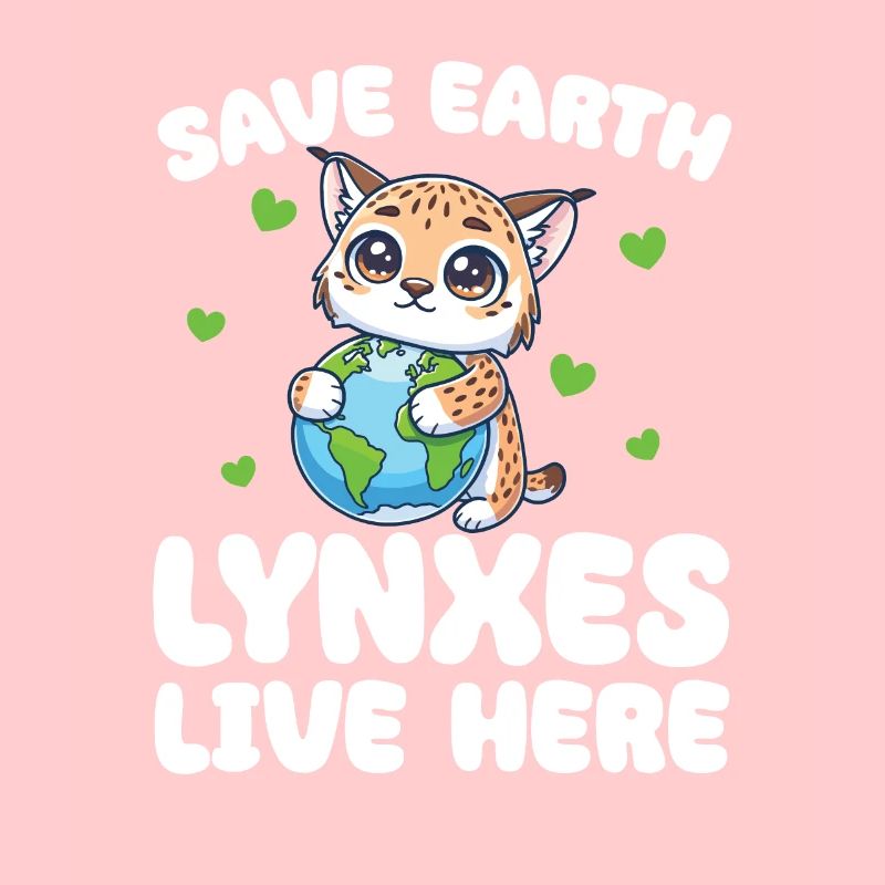 Save the Earth Lynxes live here Earth Day