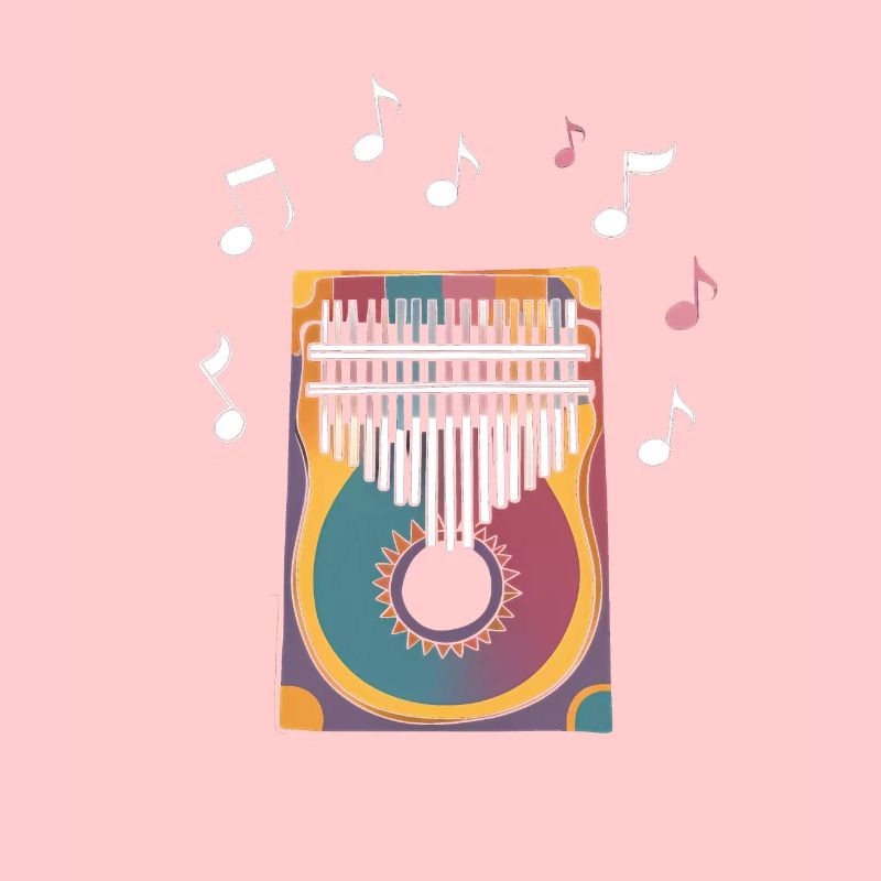 Idiophon Kalimba Geschenk